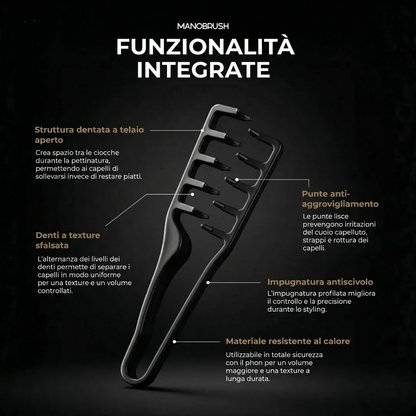 MagicBrush™ - Pettine per capelli